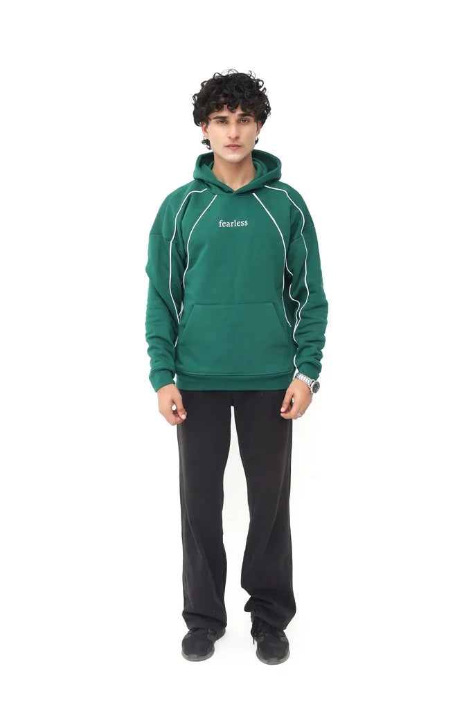 Fearless Piping Hoodie