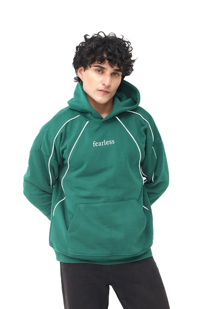 Fearless Piping Hoodie