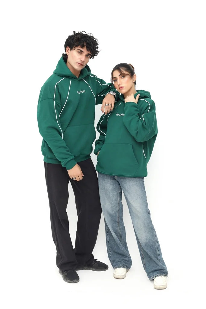 Fearless Piping Hoodie