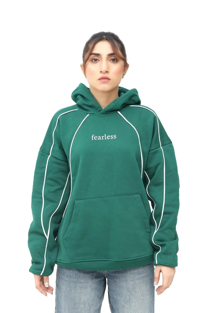Fearless Piping Hoodie