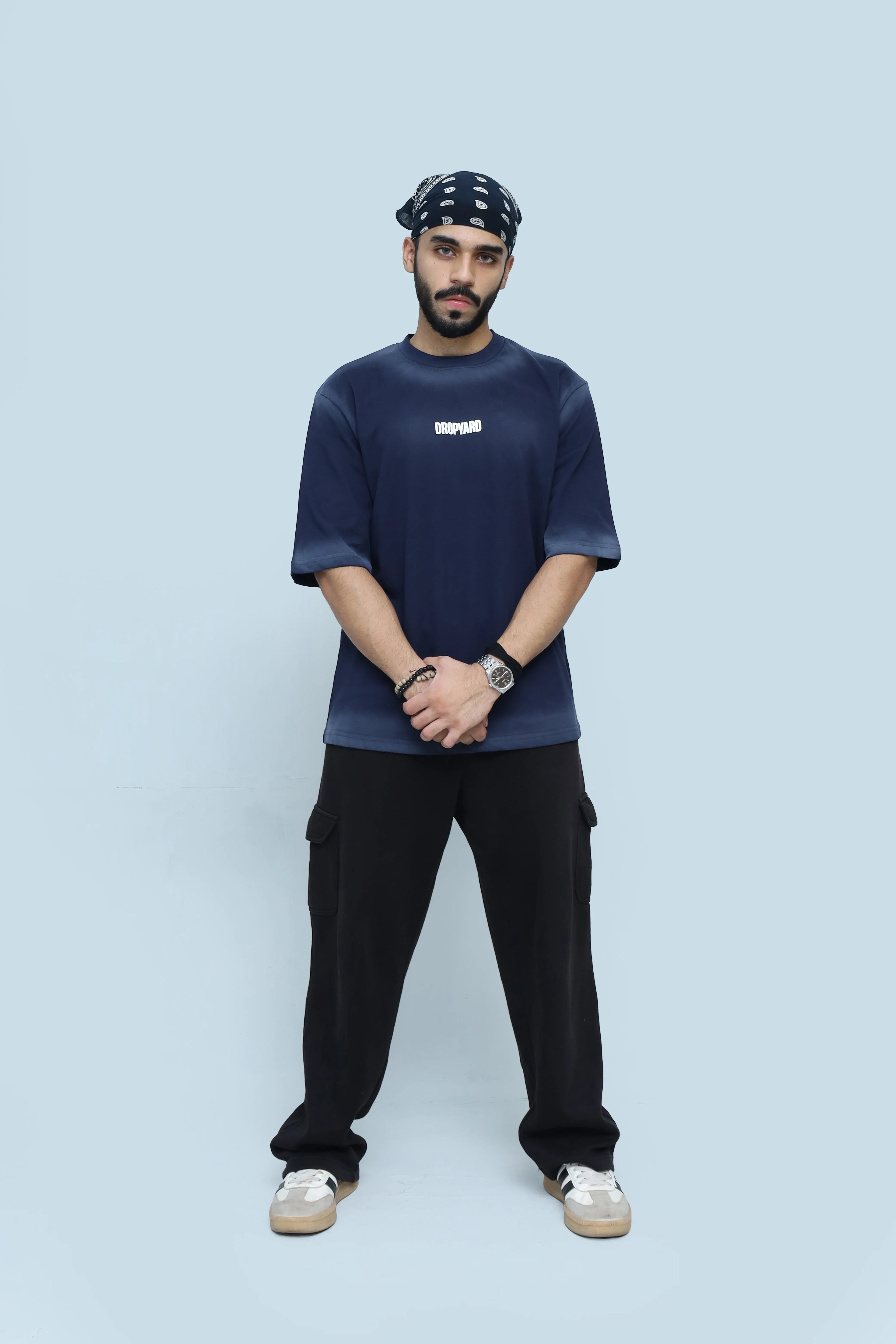 Navy 07 Oversized Tee